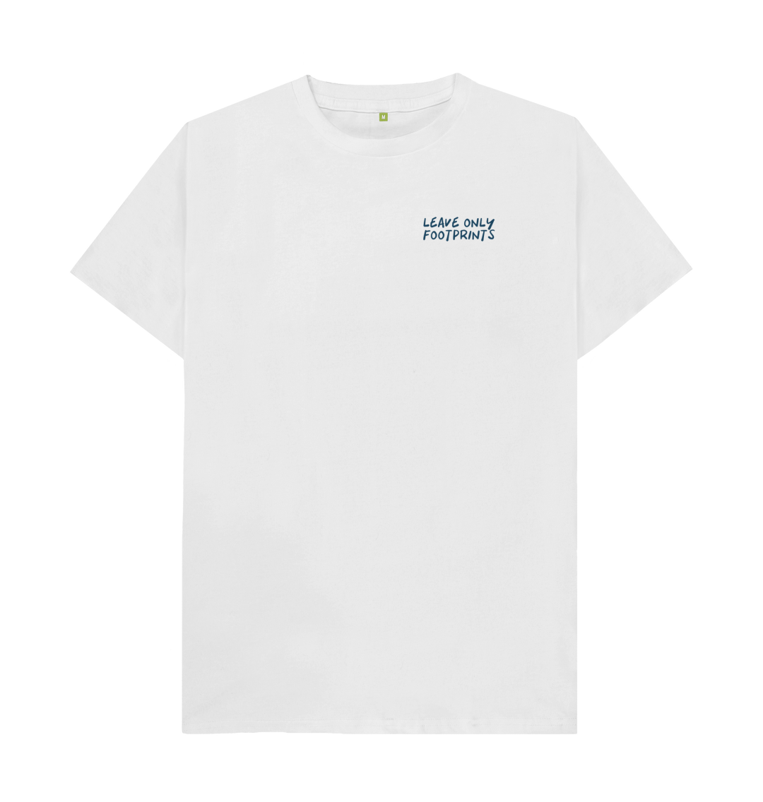 White Printed T-shirt Front