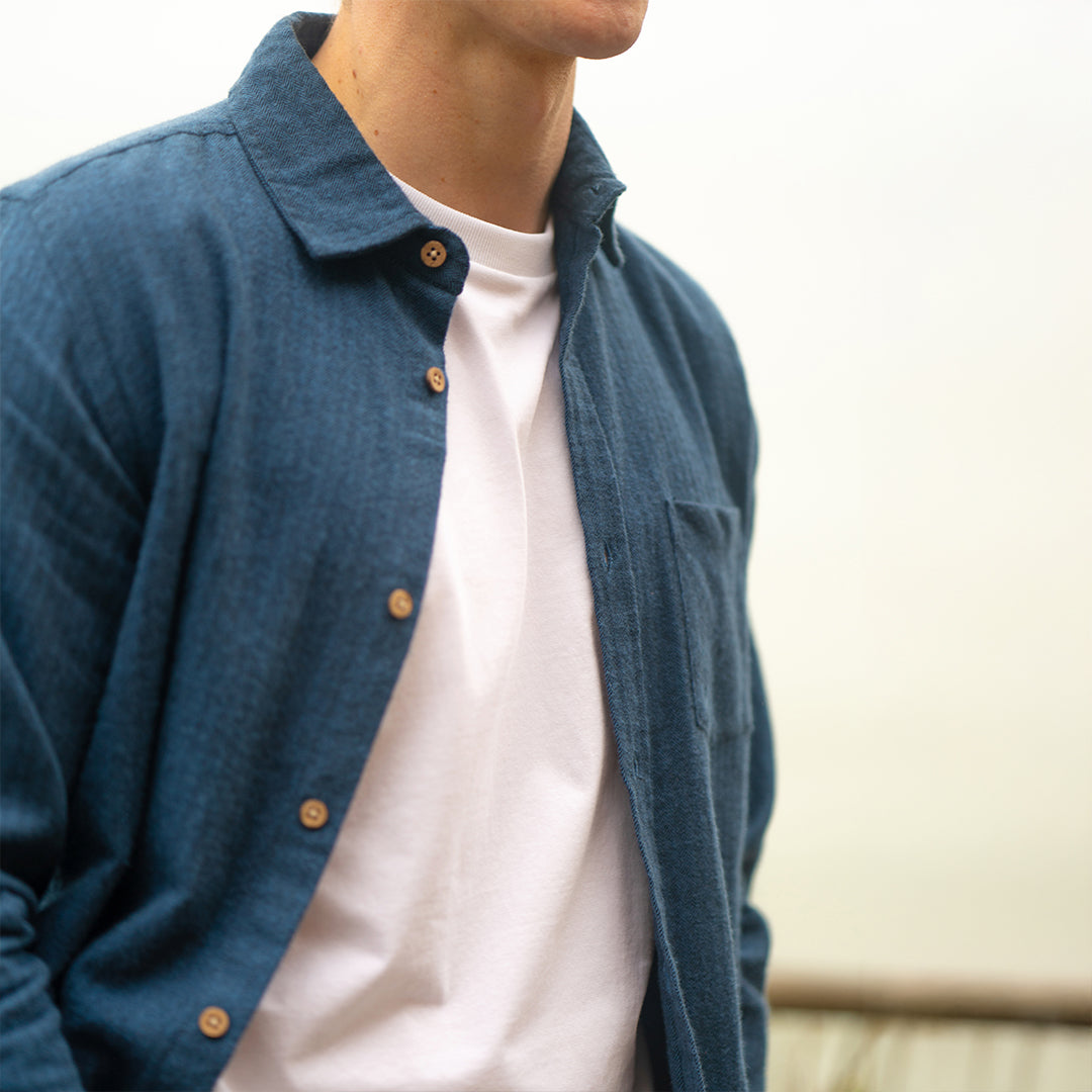 Organic Cotton Flannel Shirt
