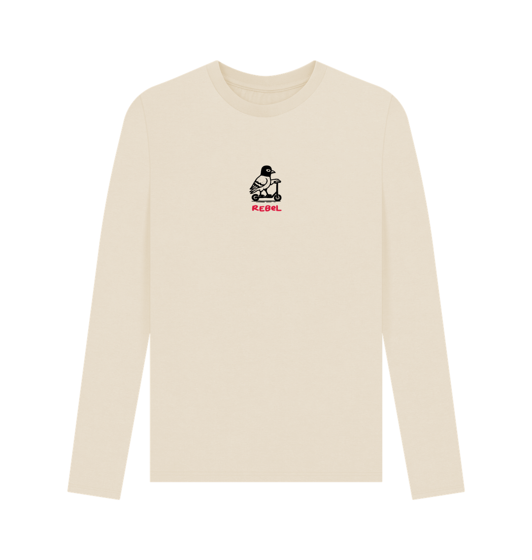 Oat Printed Long Sleeve T Shirt Front