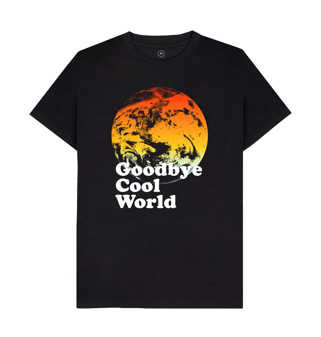 Black Recycled Printed T-Shirt