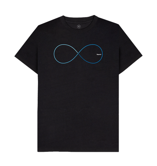 Black Recycled Printed T-Shirt