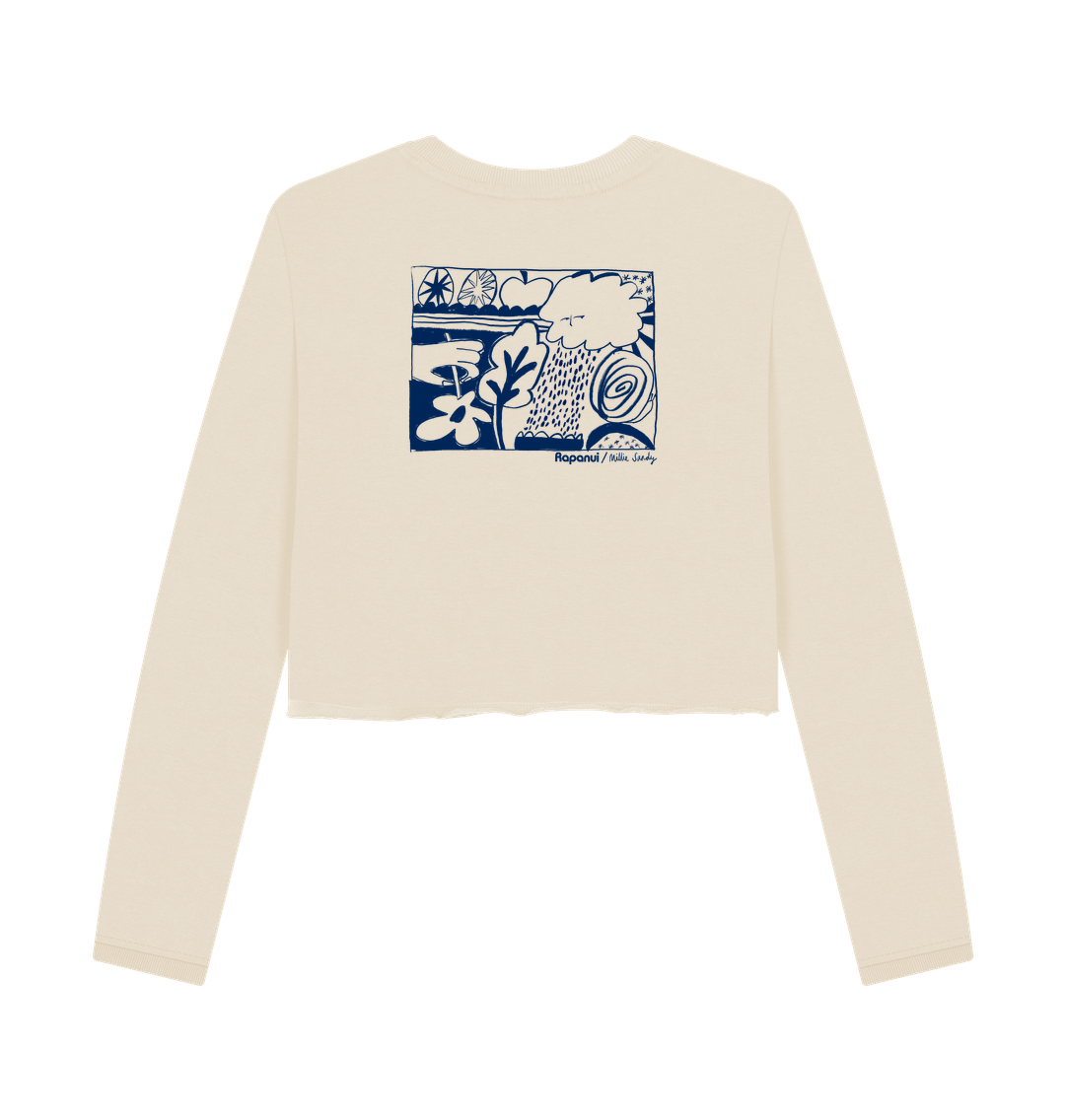 Oat Printed Boxy Jumpers