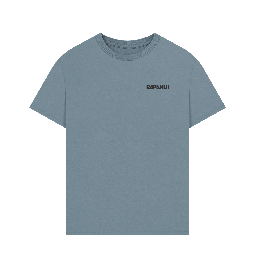 Stone Blue Printed T-shirt