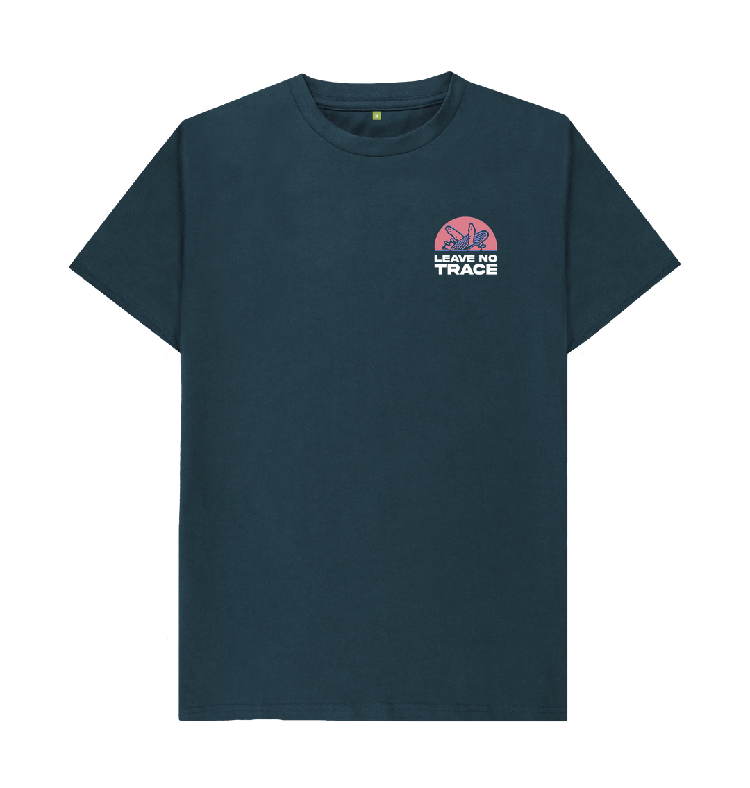Denim Blue Printed T-shirt