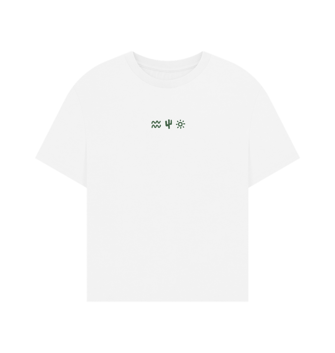 White Printed T-shirt