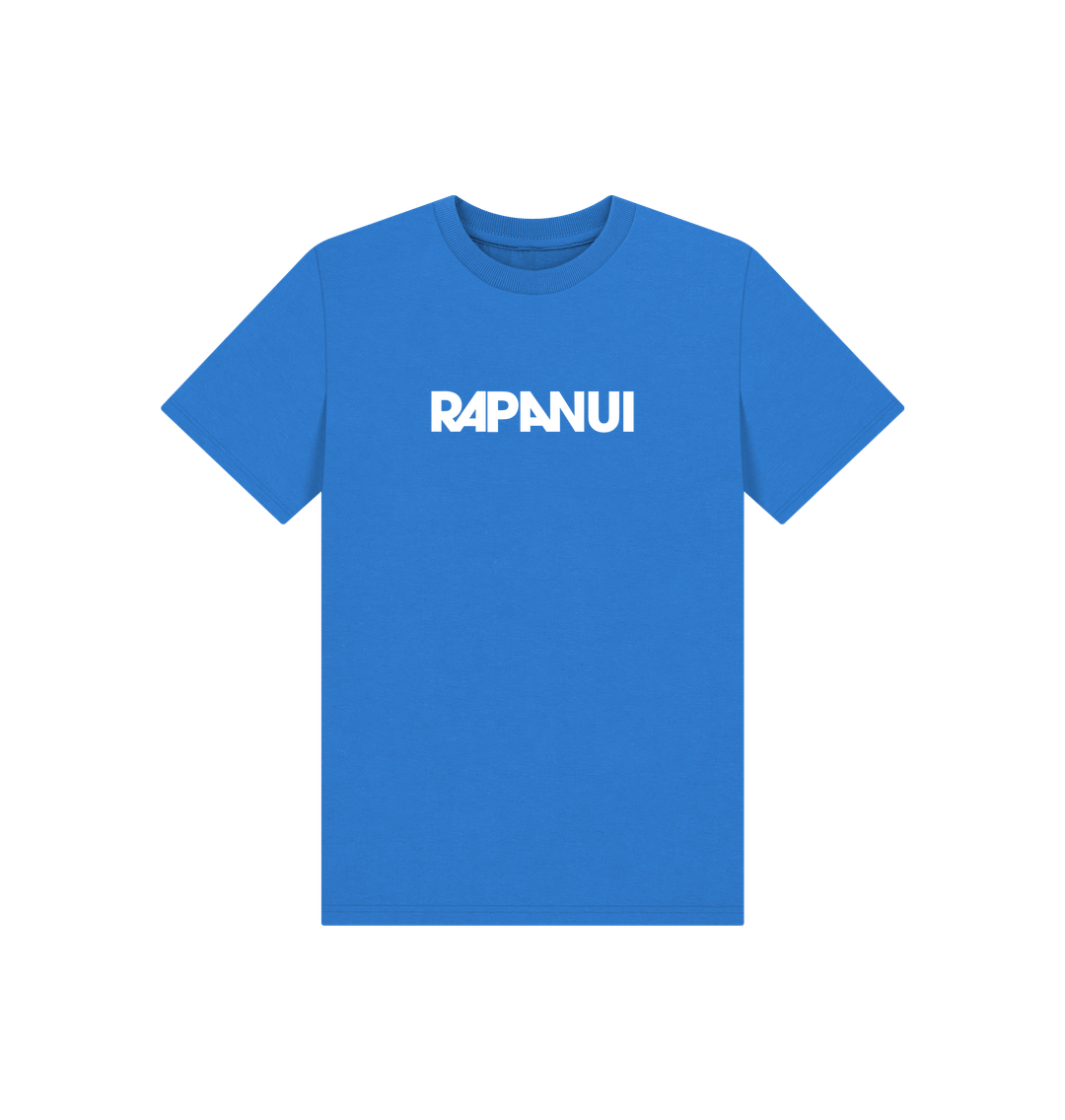Bright Blue Printed Kids T-Shirt