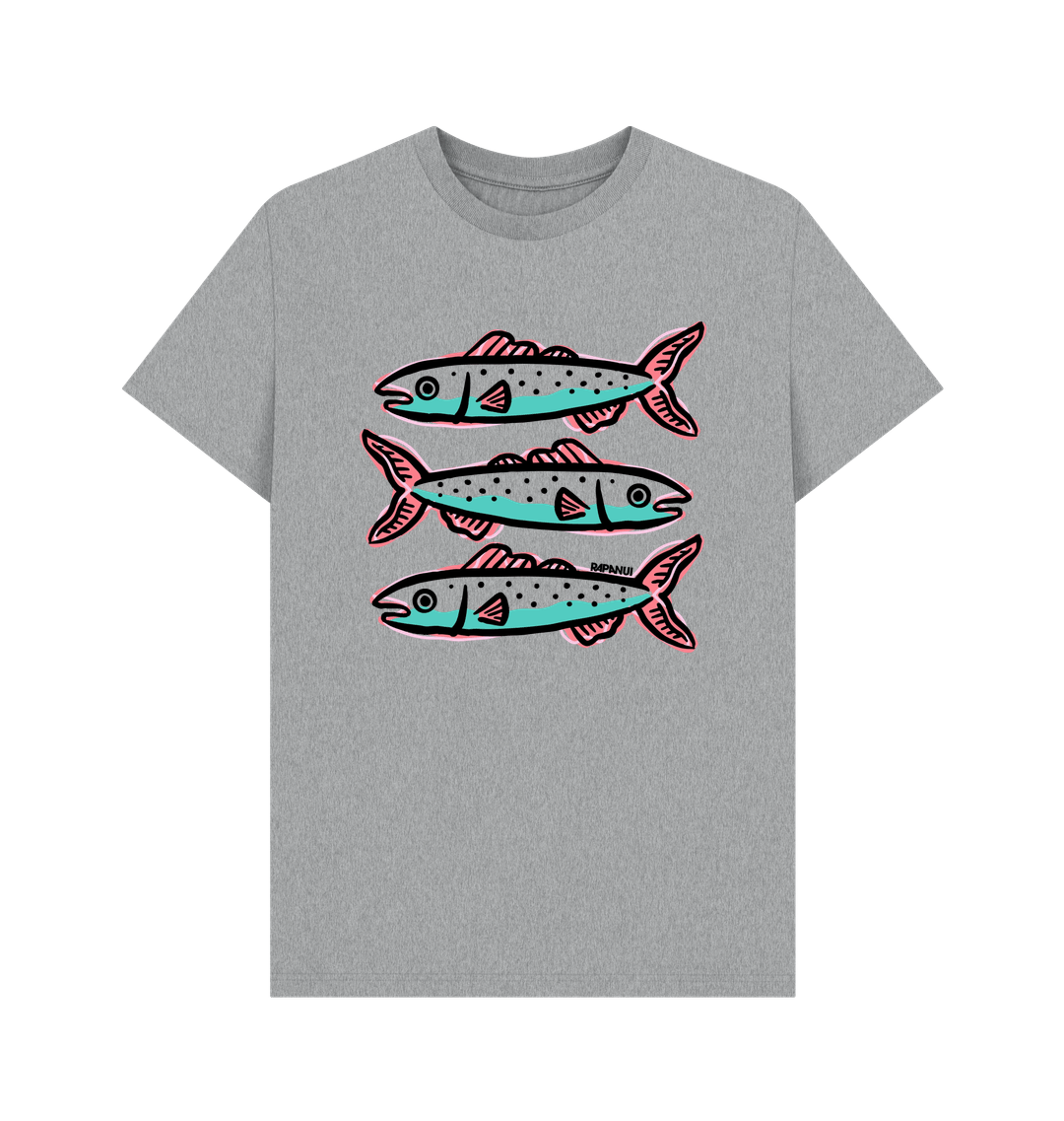 Athletic Grey Printed T-shirt
