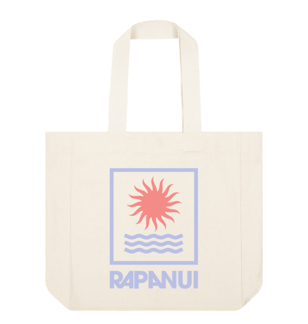 Natural Printed Bag