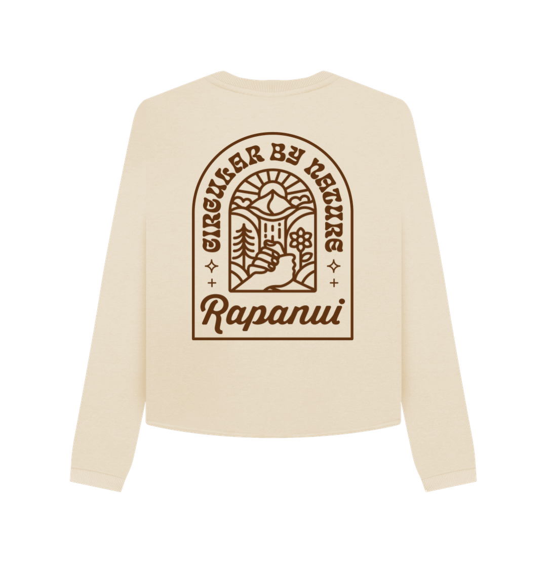 Oat Printed Boxy Jumpers