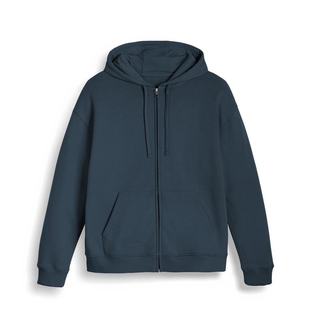Navy Zip hoody