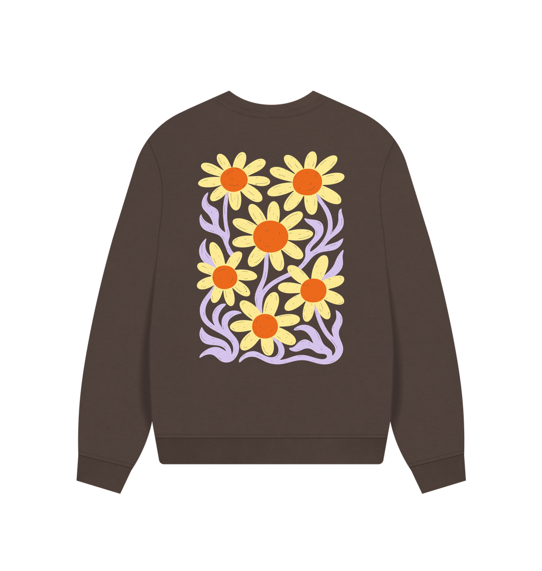 Chocolate Printed Sweater