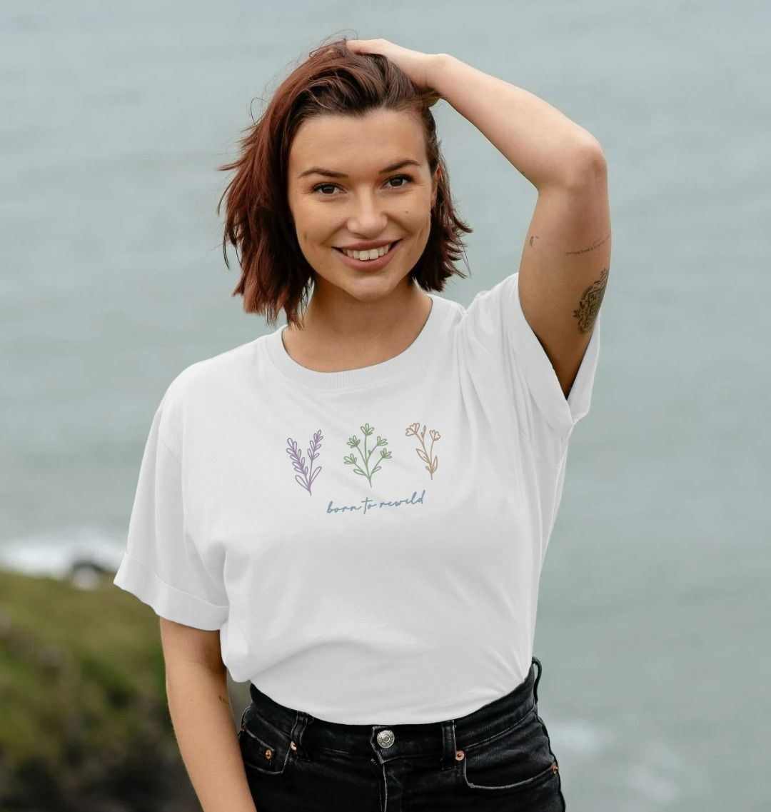 Born To Rewild Relaxed Fit T - shirt - Printed T - shirt