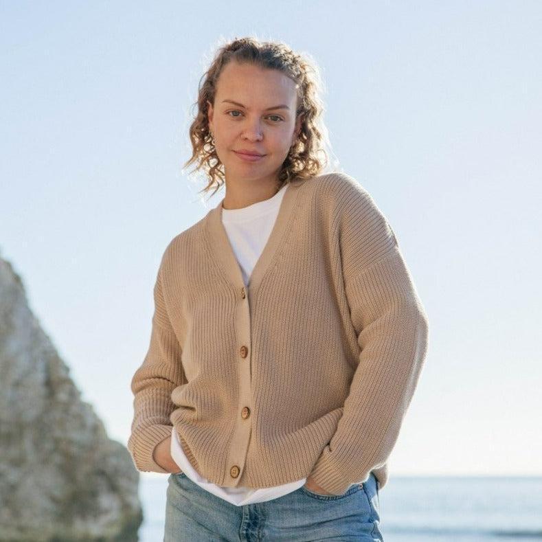 Brook Knitted Cardigan - Knitwear