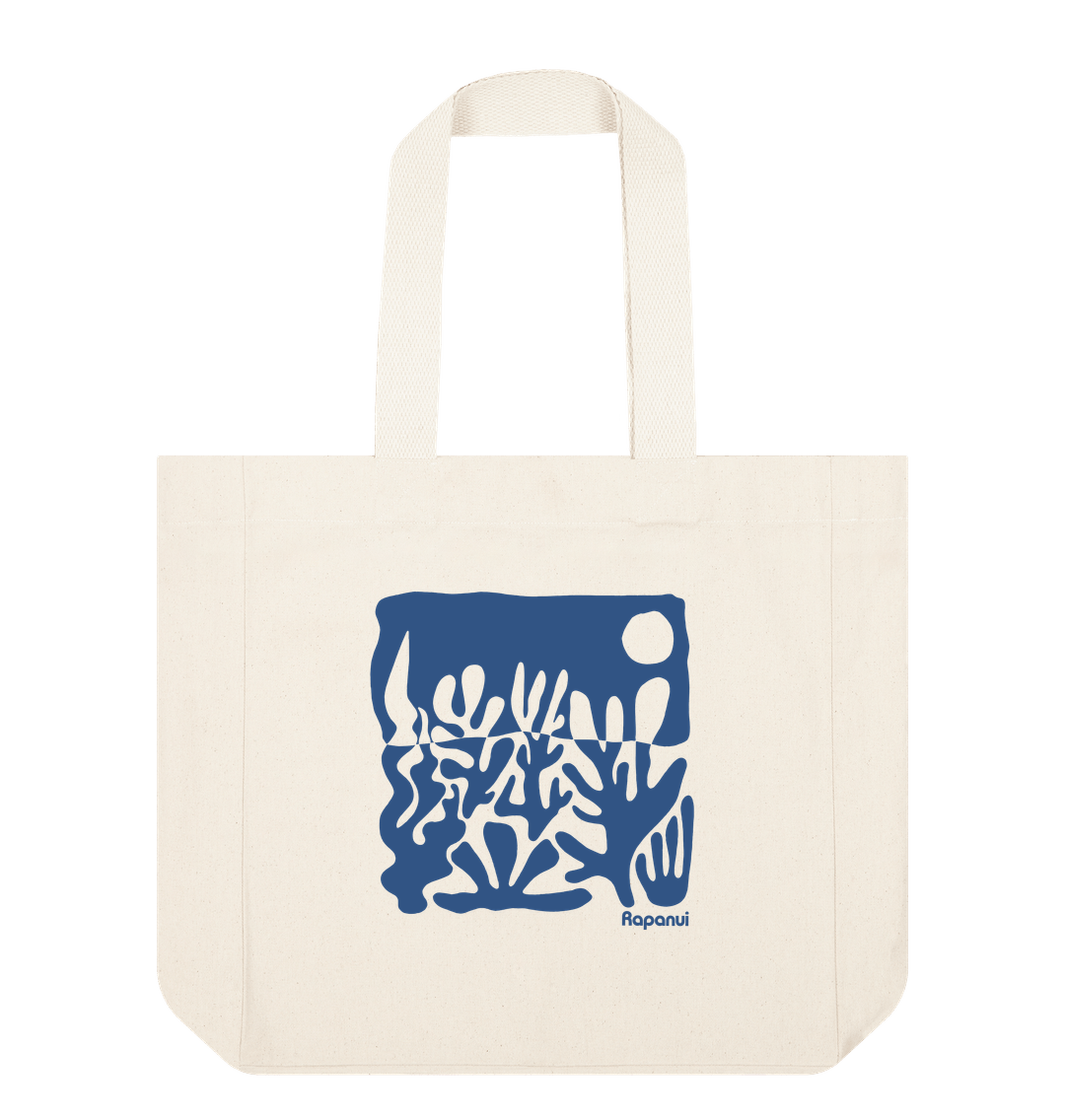 Natural Printed Bag