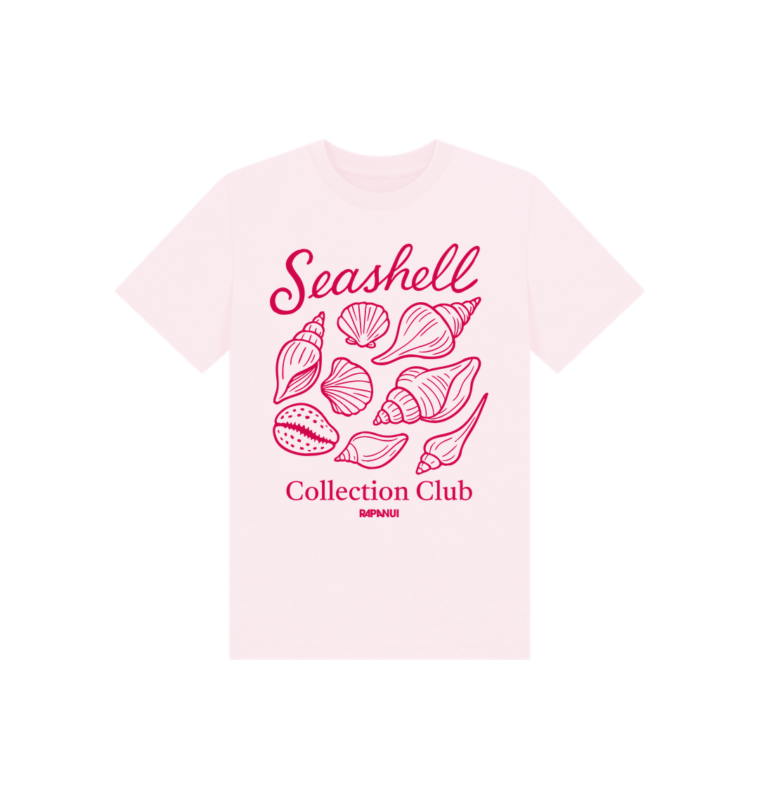 Pink Printed Kids T-Shirt Front
