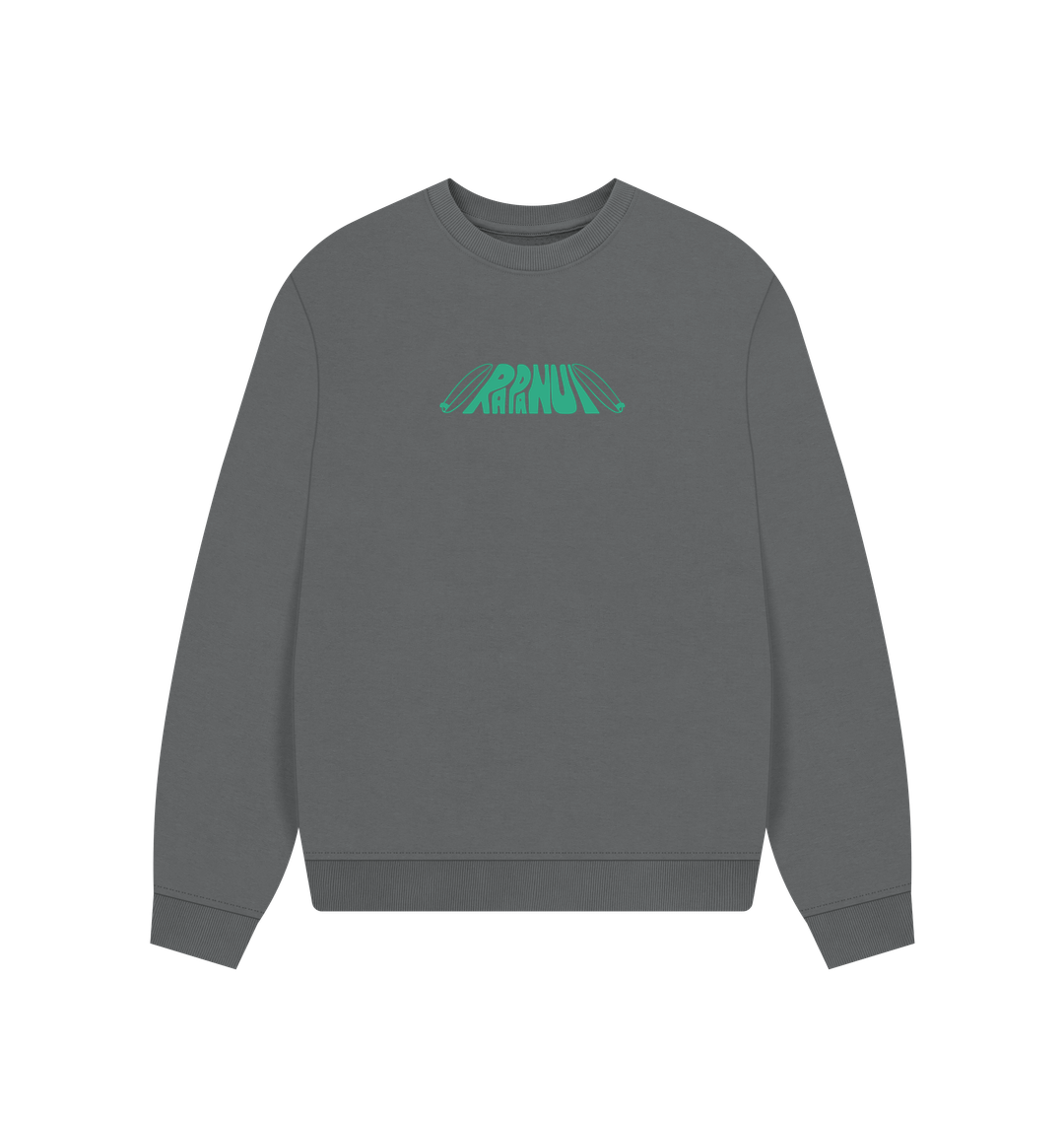 Slate Grey Printed Sweater