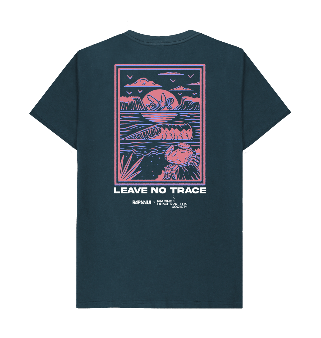 Denim Blue Printed T-shirt