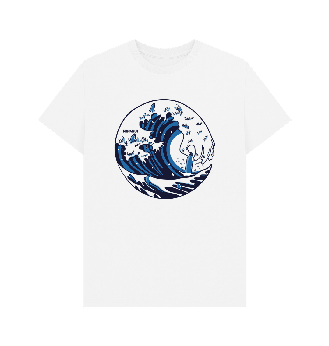 White Printed T-shirt Front