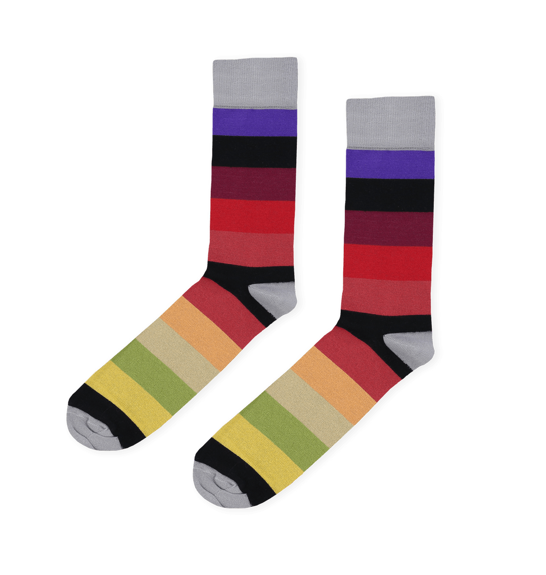 Striped Socks Front