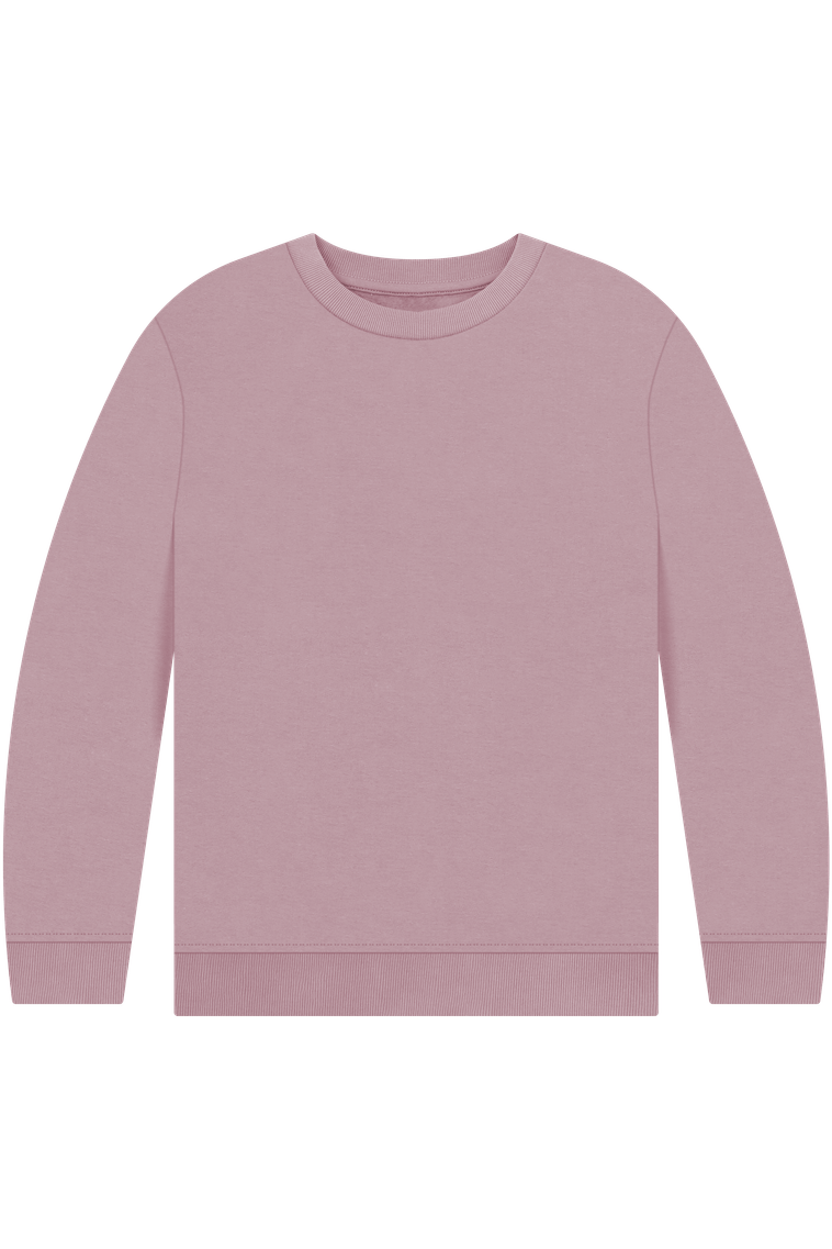Mauve Printed Kids Jumper