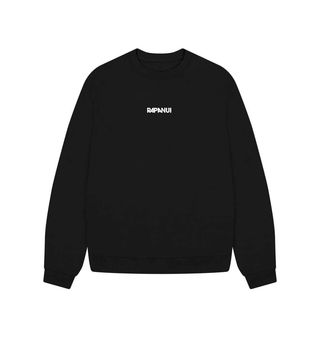 Black Printed Sweater