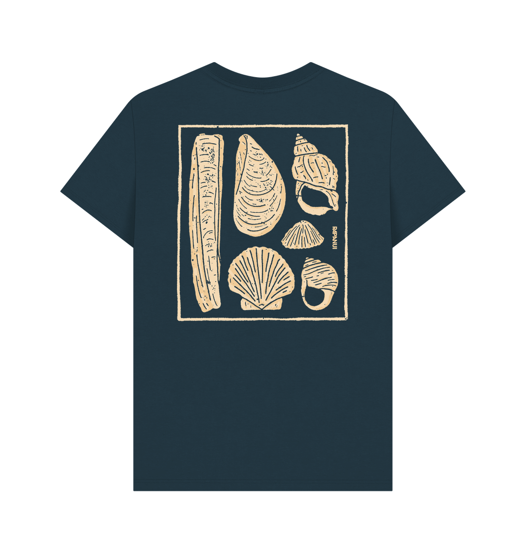 Denim Blue Printed T-shirt
