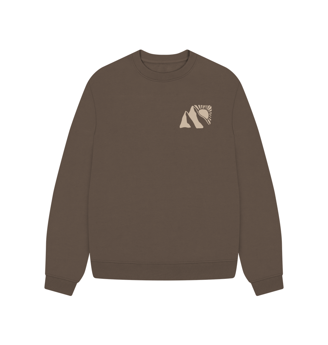Chocolate Printed Sweater