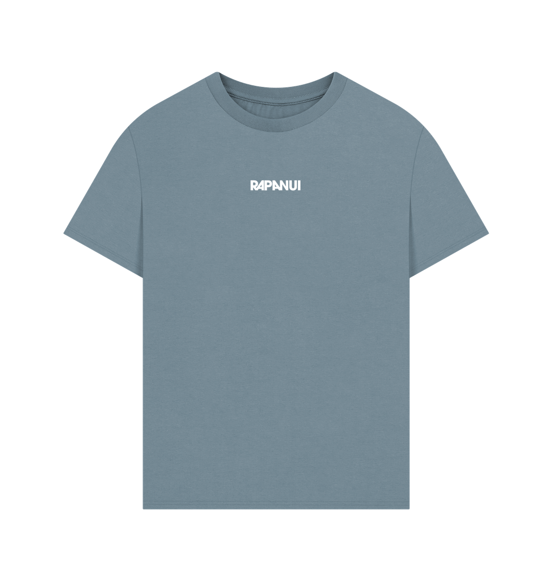 Stone Blue Printed T-shirt
