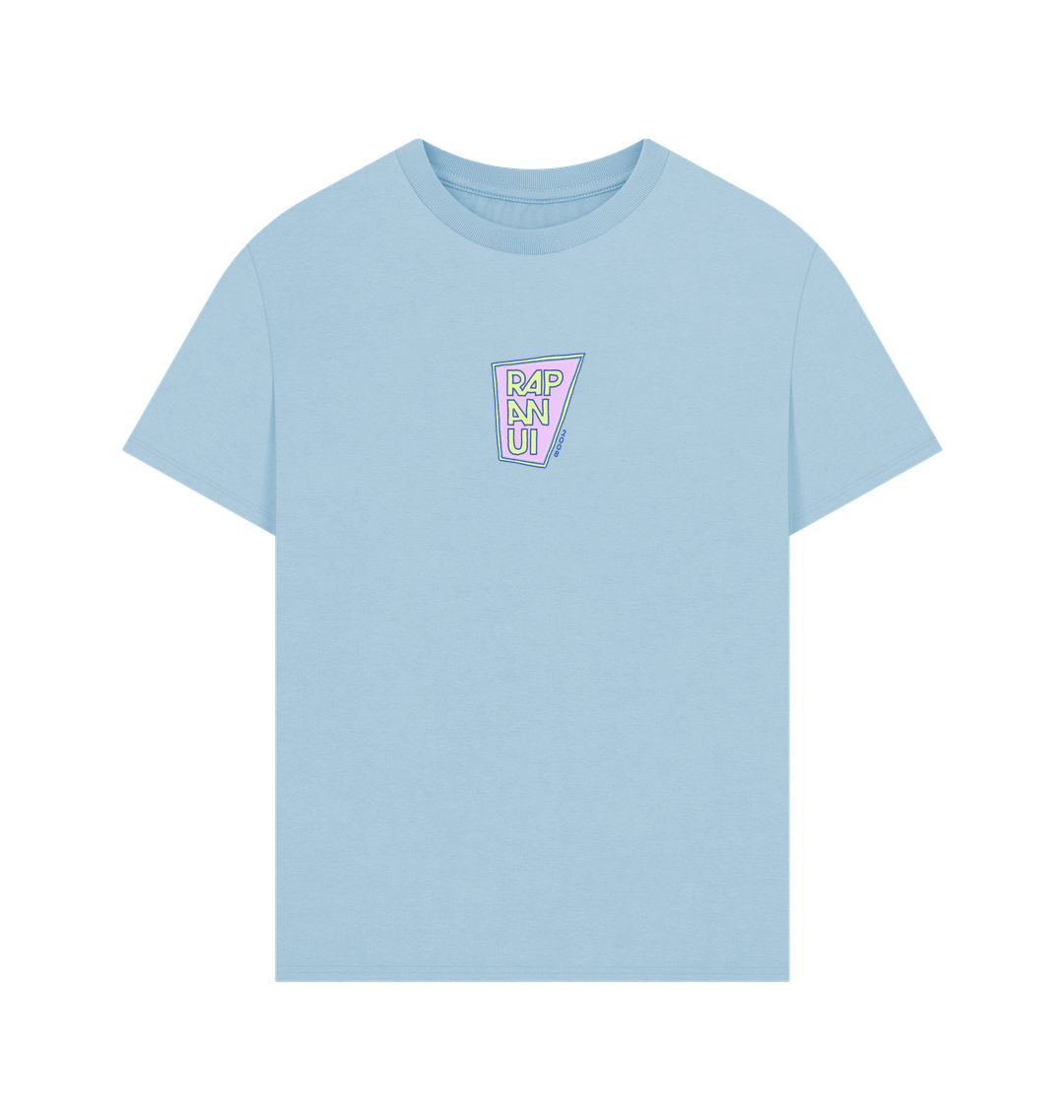 Milky Blue Printed T-shirt