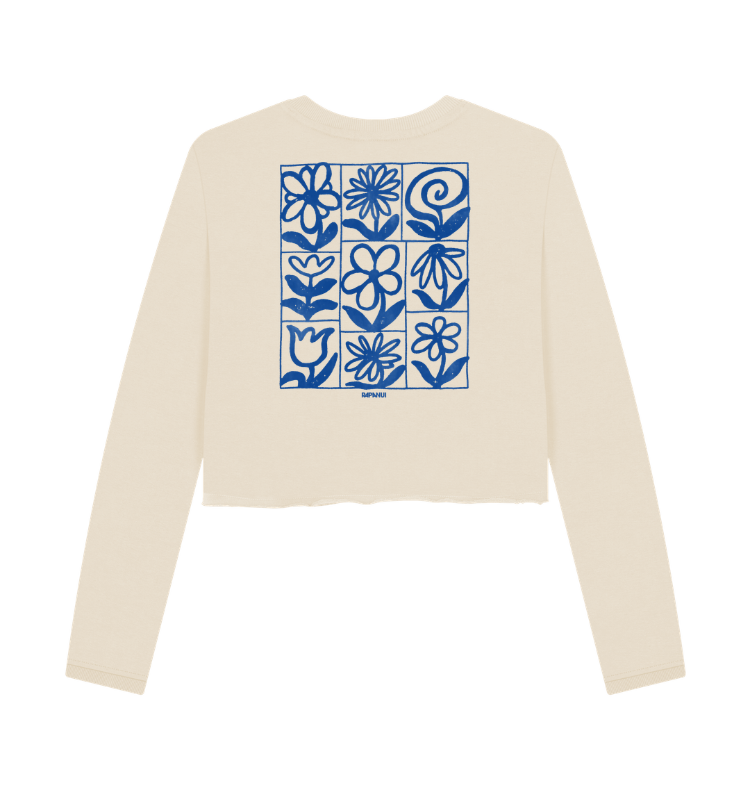 Oat Printed Boxy Jumpers