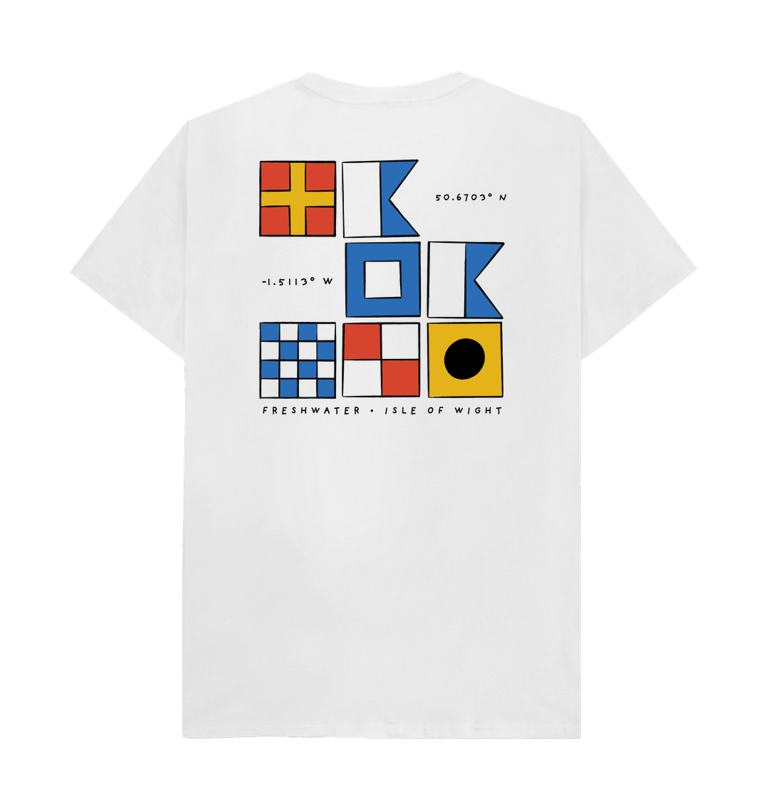 White Printed T-shirt