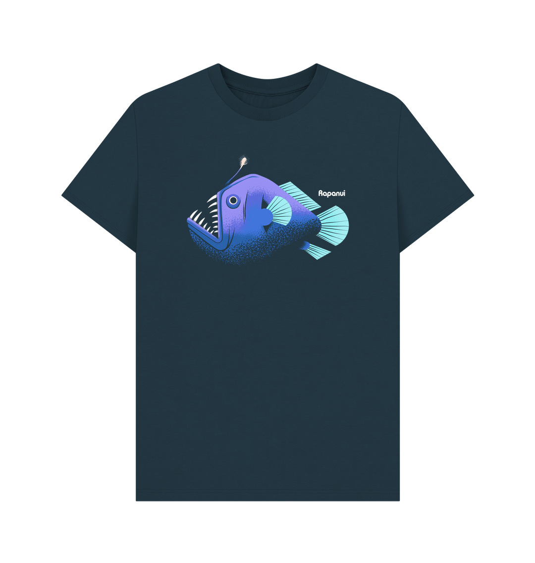 Denim Blue Printed T-shirt
