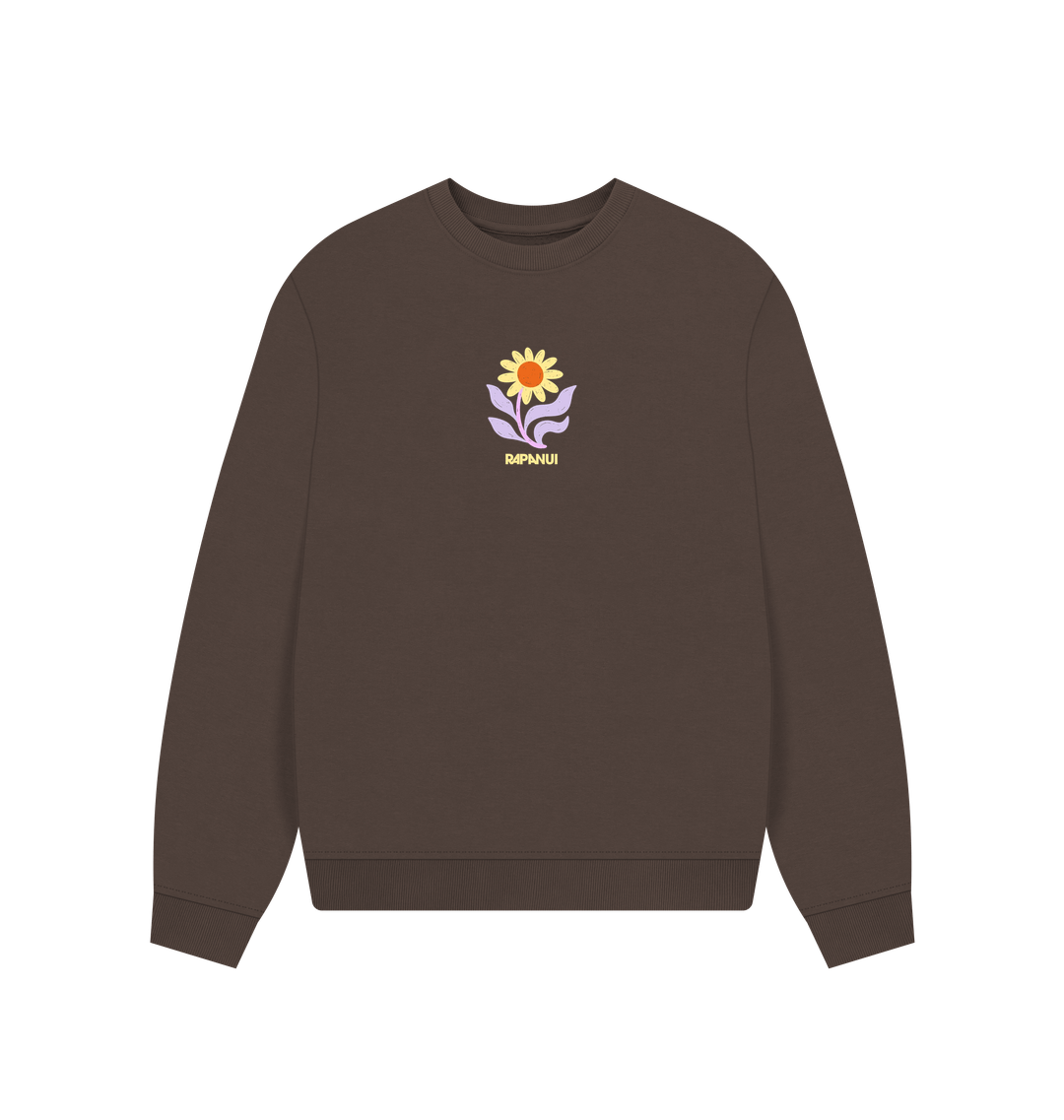 Chocolate Printed Sweater