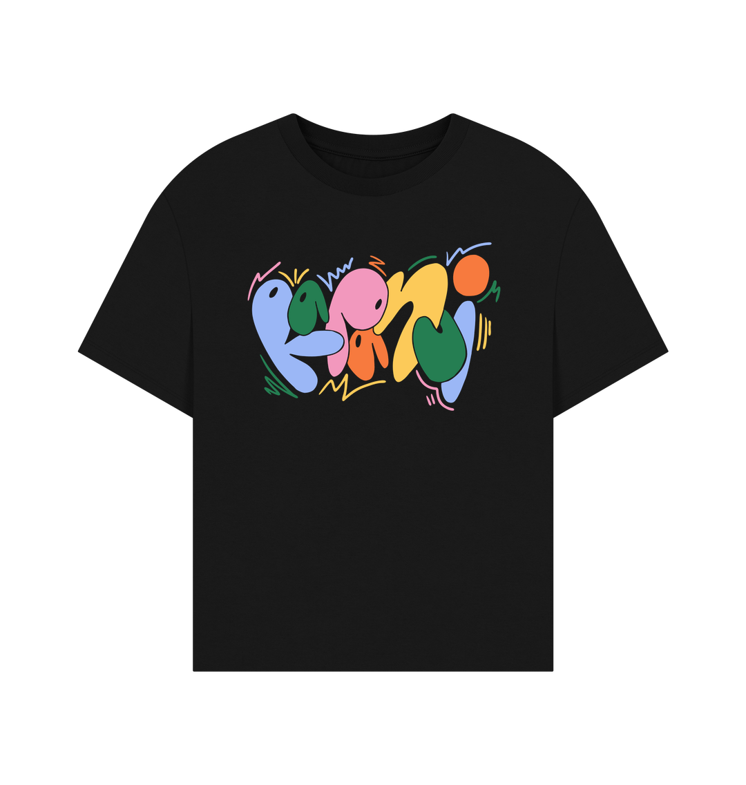 Black Printed T-shirt