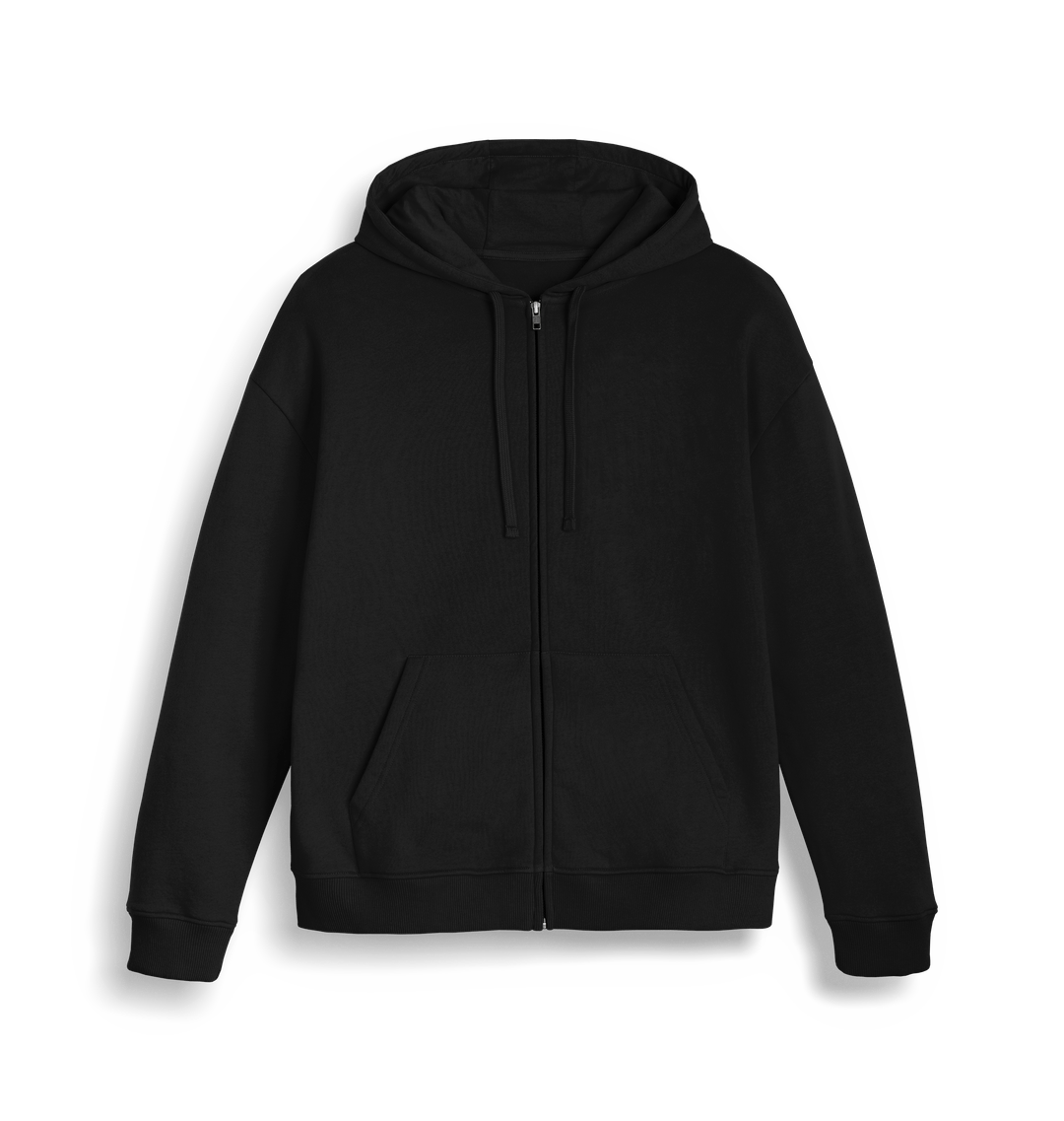 Black Zip hoody
