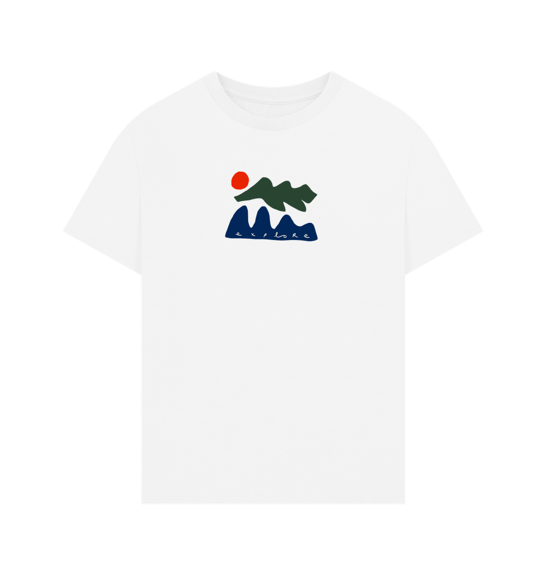 White Printed T-shirt