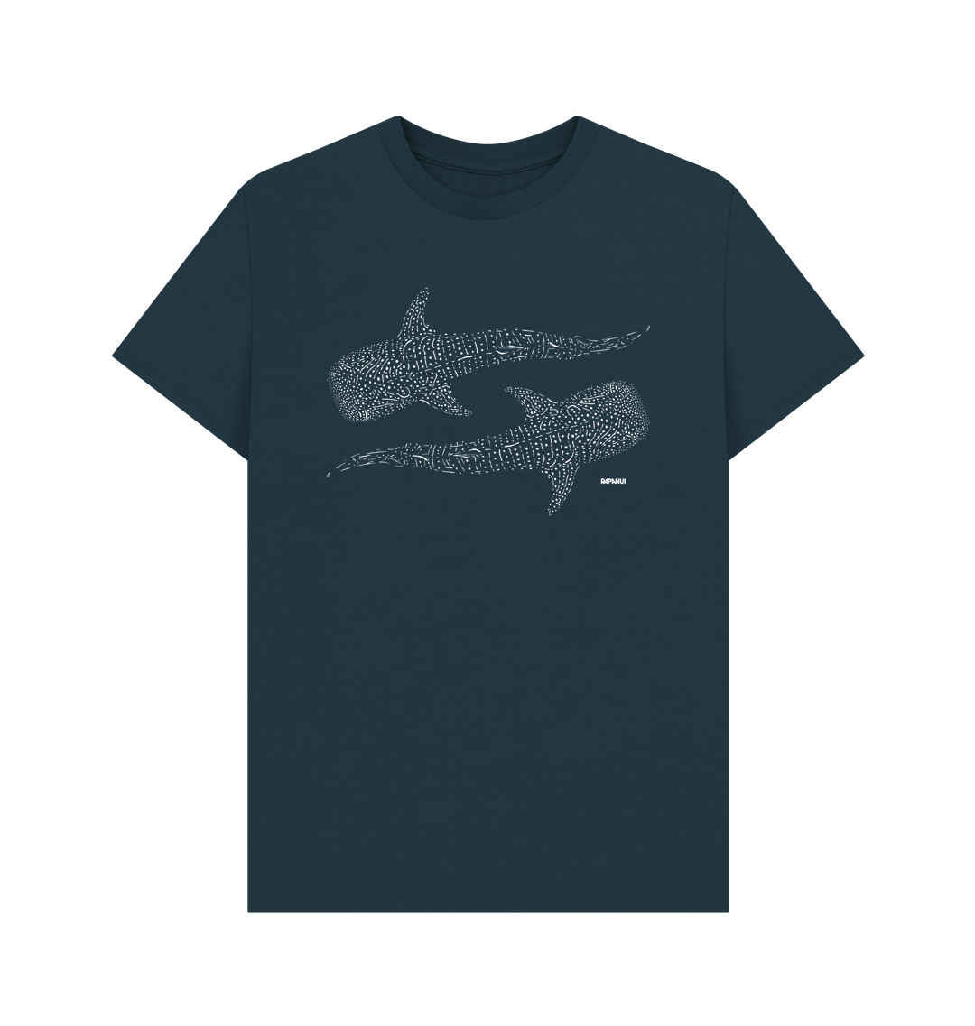Denim Blue Printed T-shirt