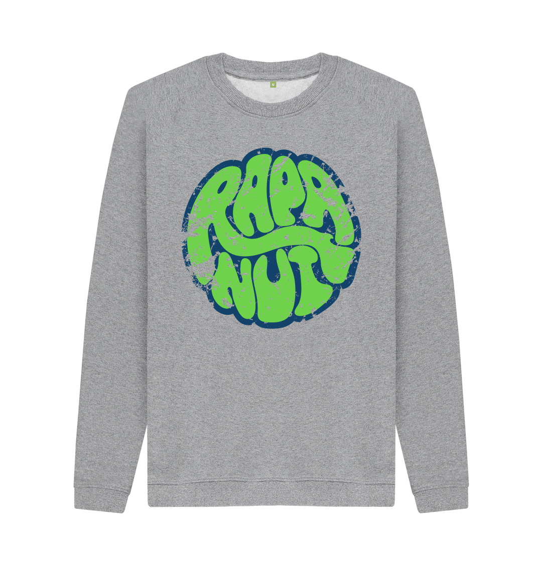 Light Heather Printed Sweater Front