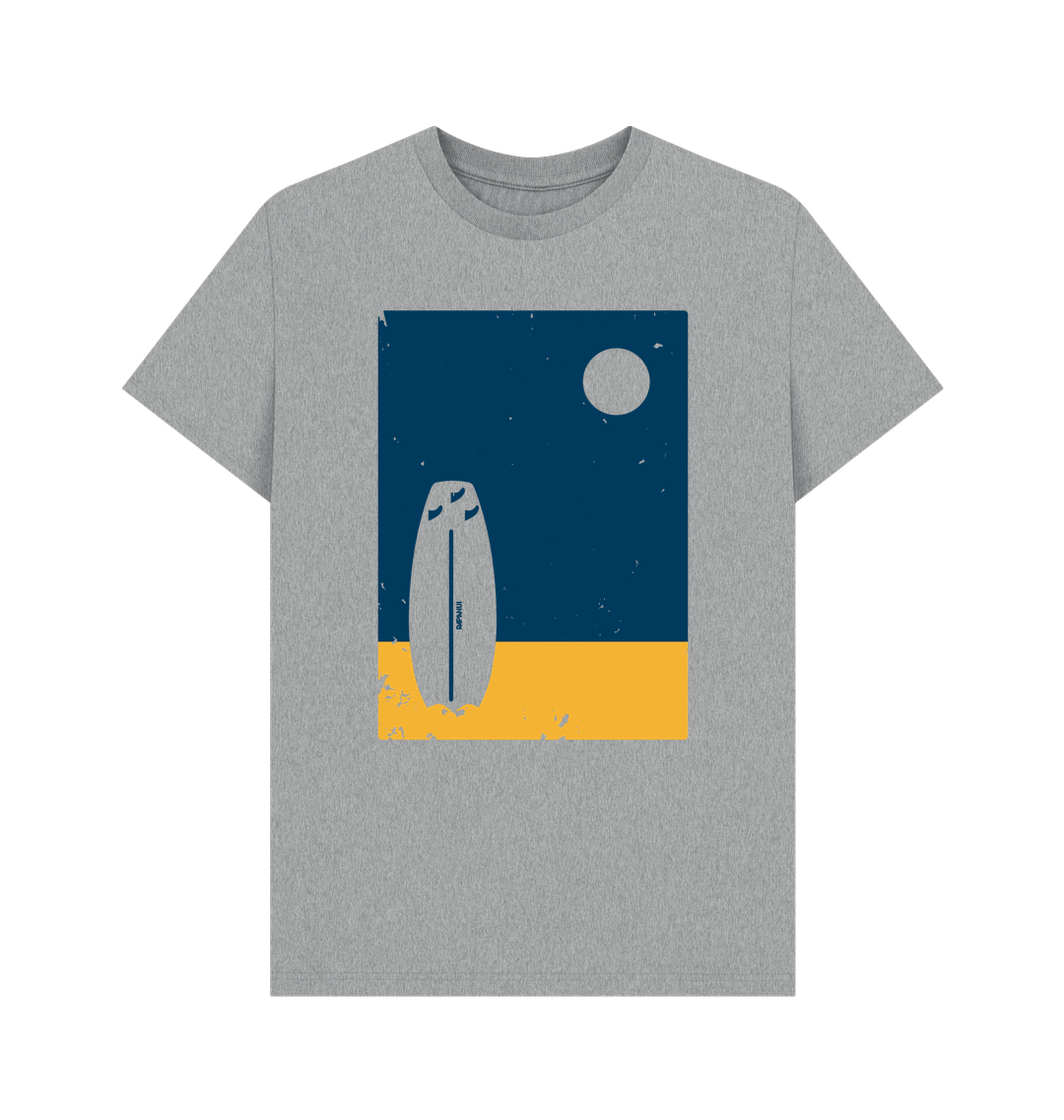 Athletic Grey Printed T-shirt