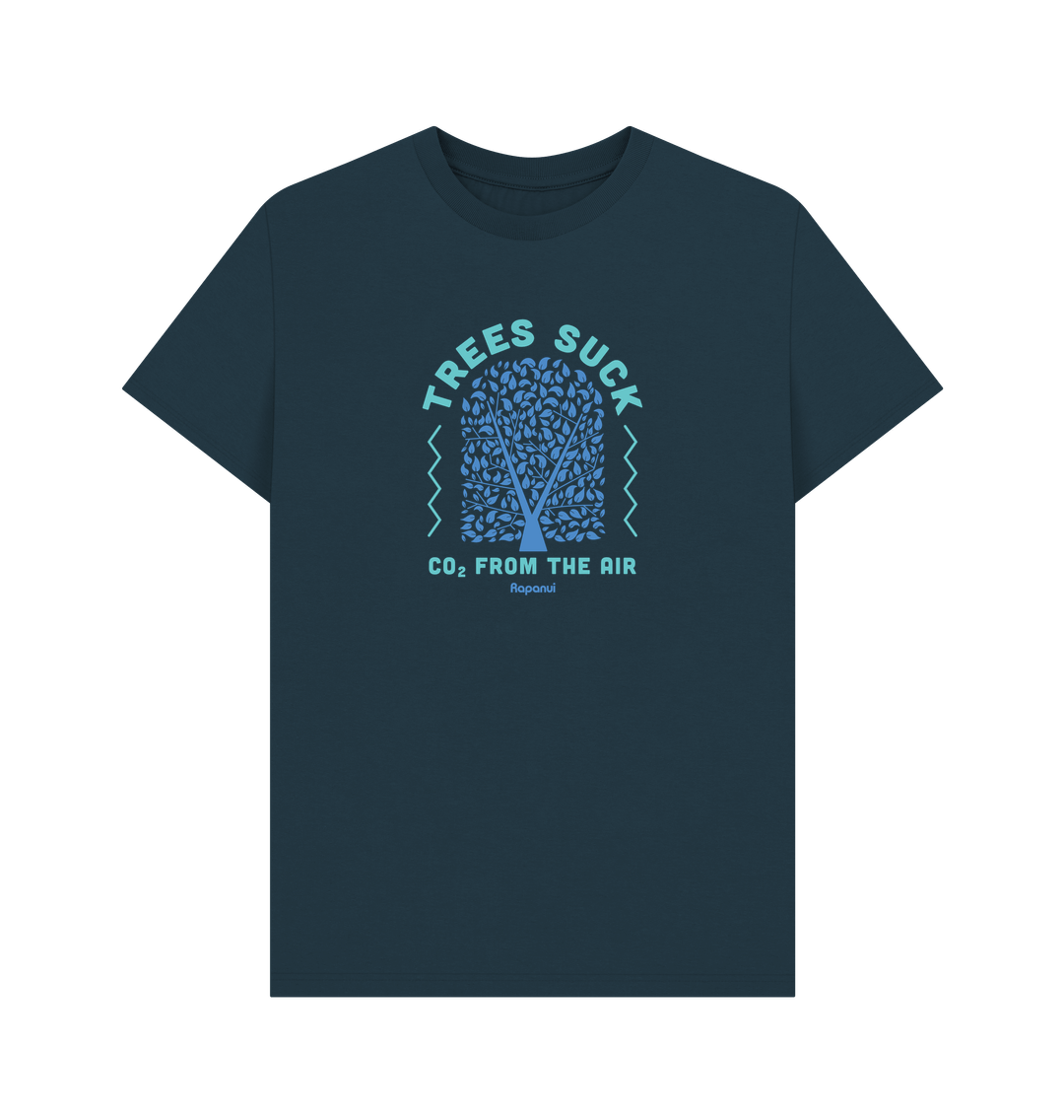 Denim Blue Printed T-shirt