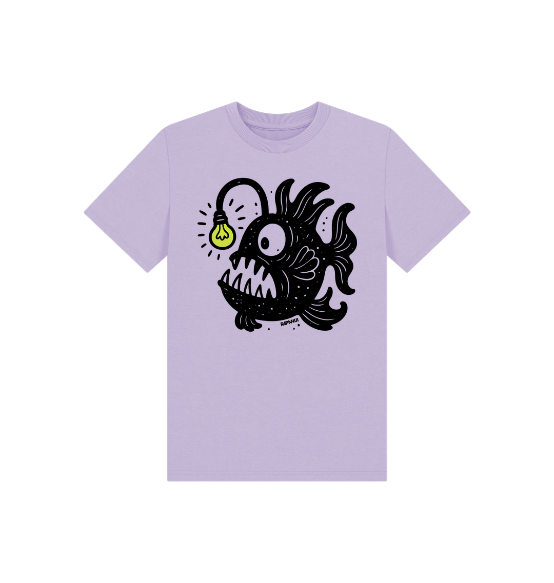 Soft Lilac Printed Kids T-Shirt