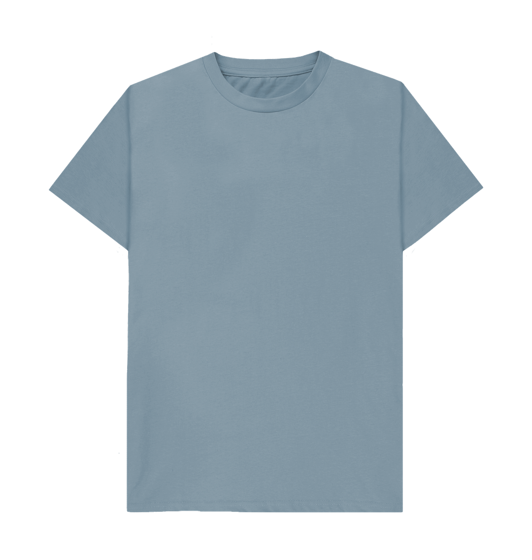 Stone Blue Printed T-shirt