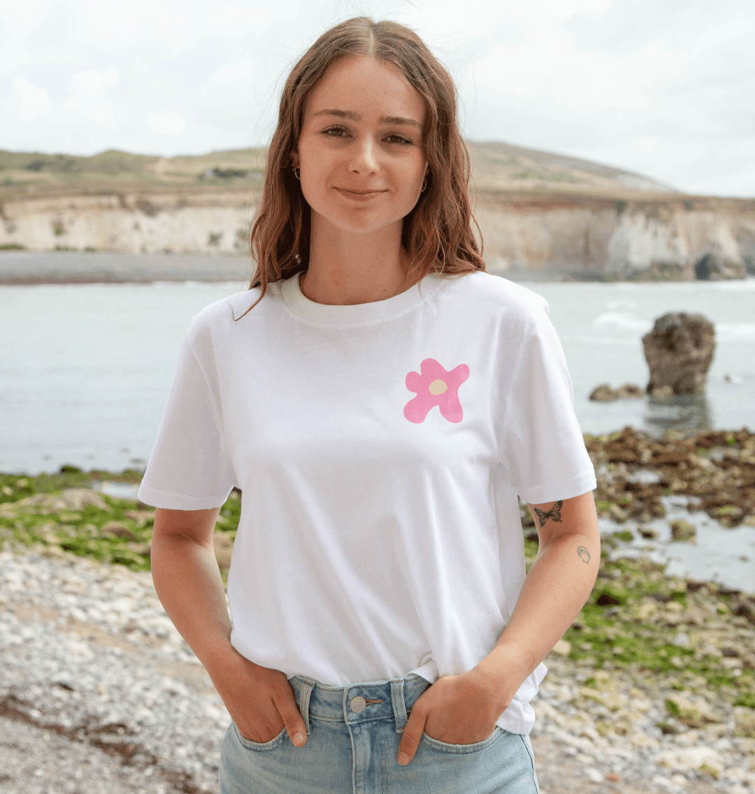 Flowers T - shirt - Printed T - shirt
