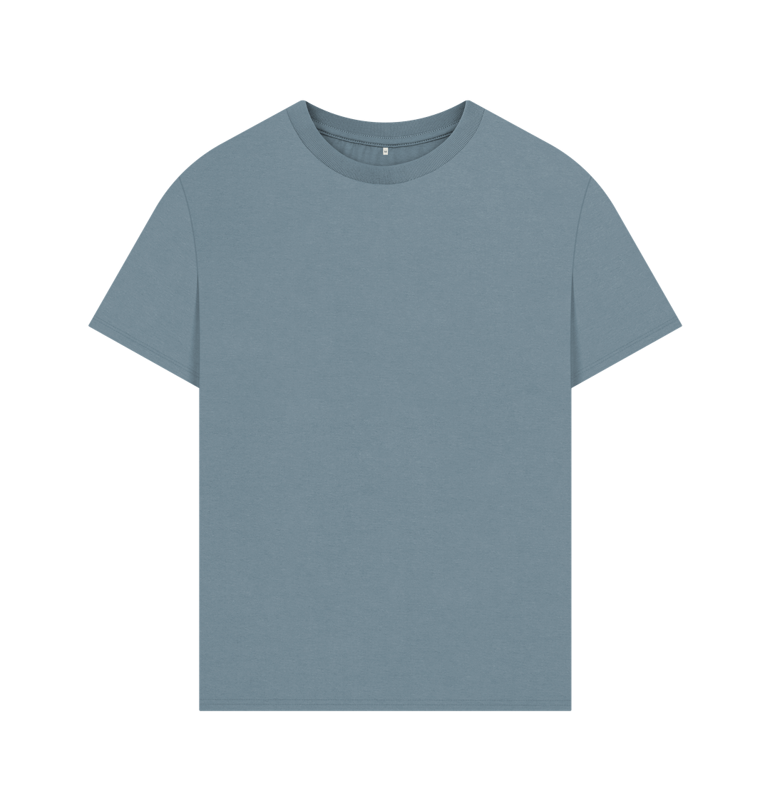 Stone Blue Printed T-shirt