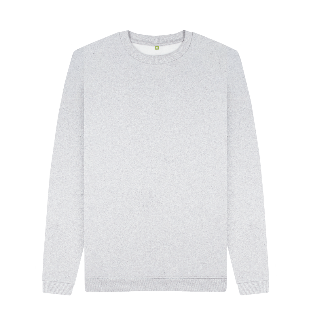 Grey Recycled Printed Sweater