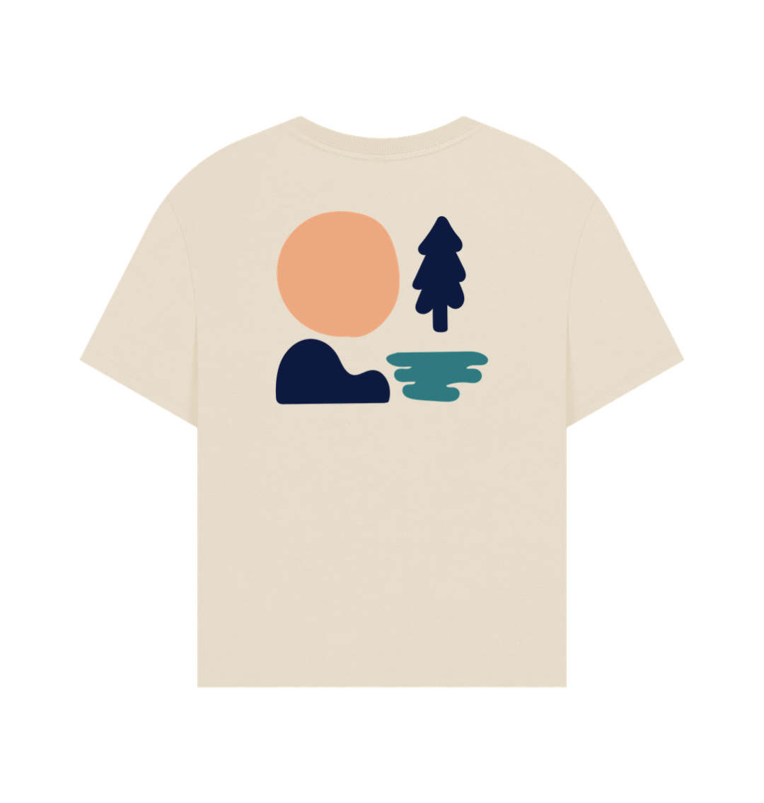 Oat Printed T-shirt Back