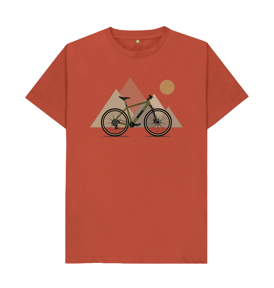 Rust Printed T-shirt