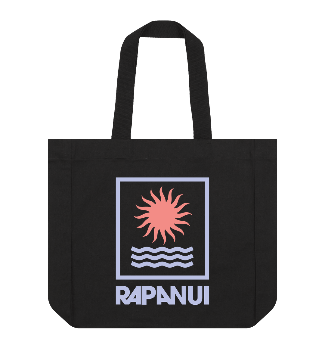 Black Printed Bag
