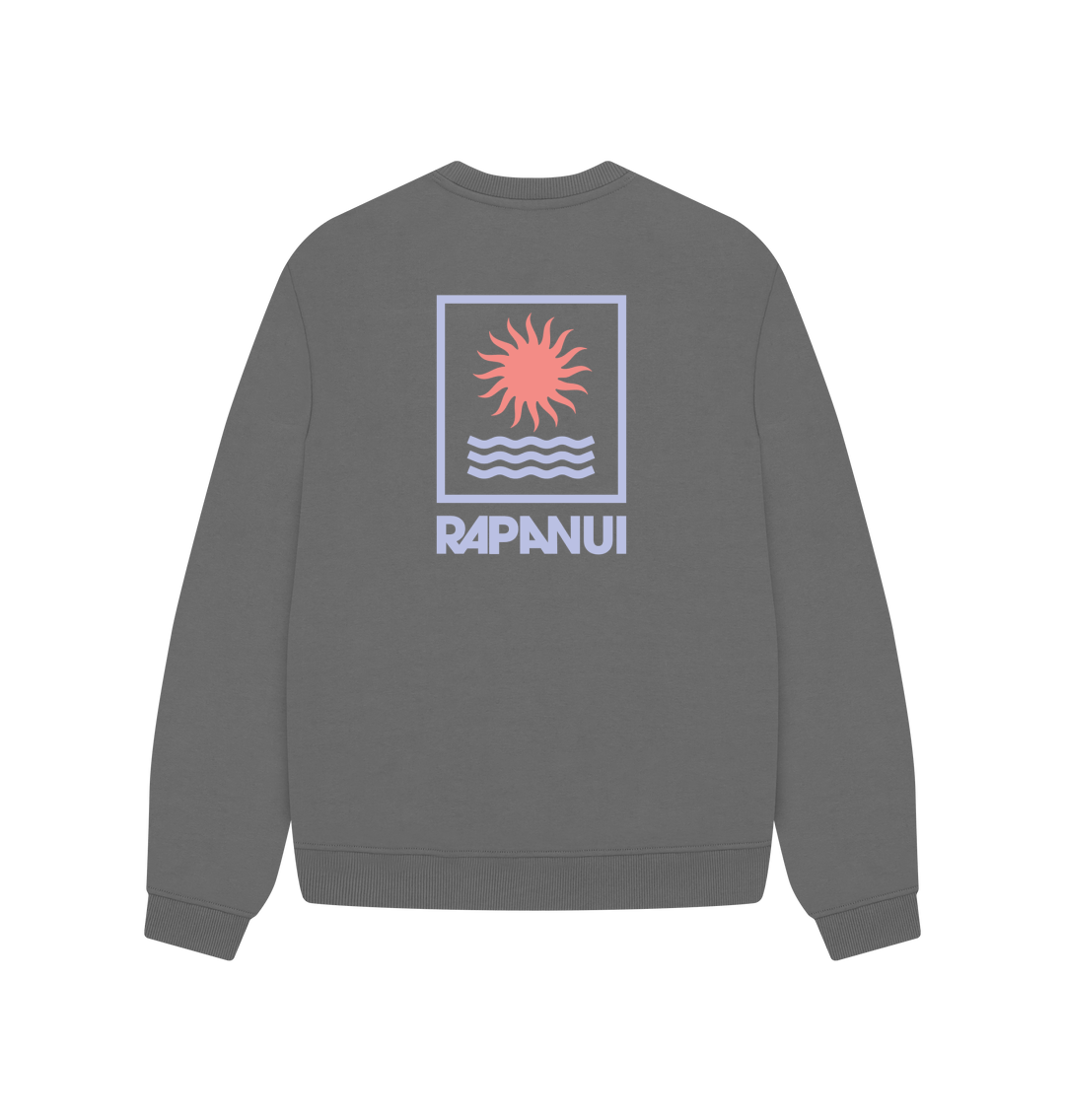 Slate Grey Printed Sweater