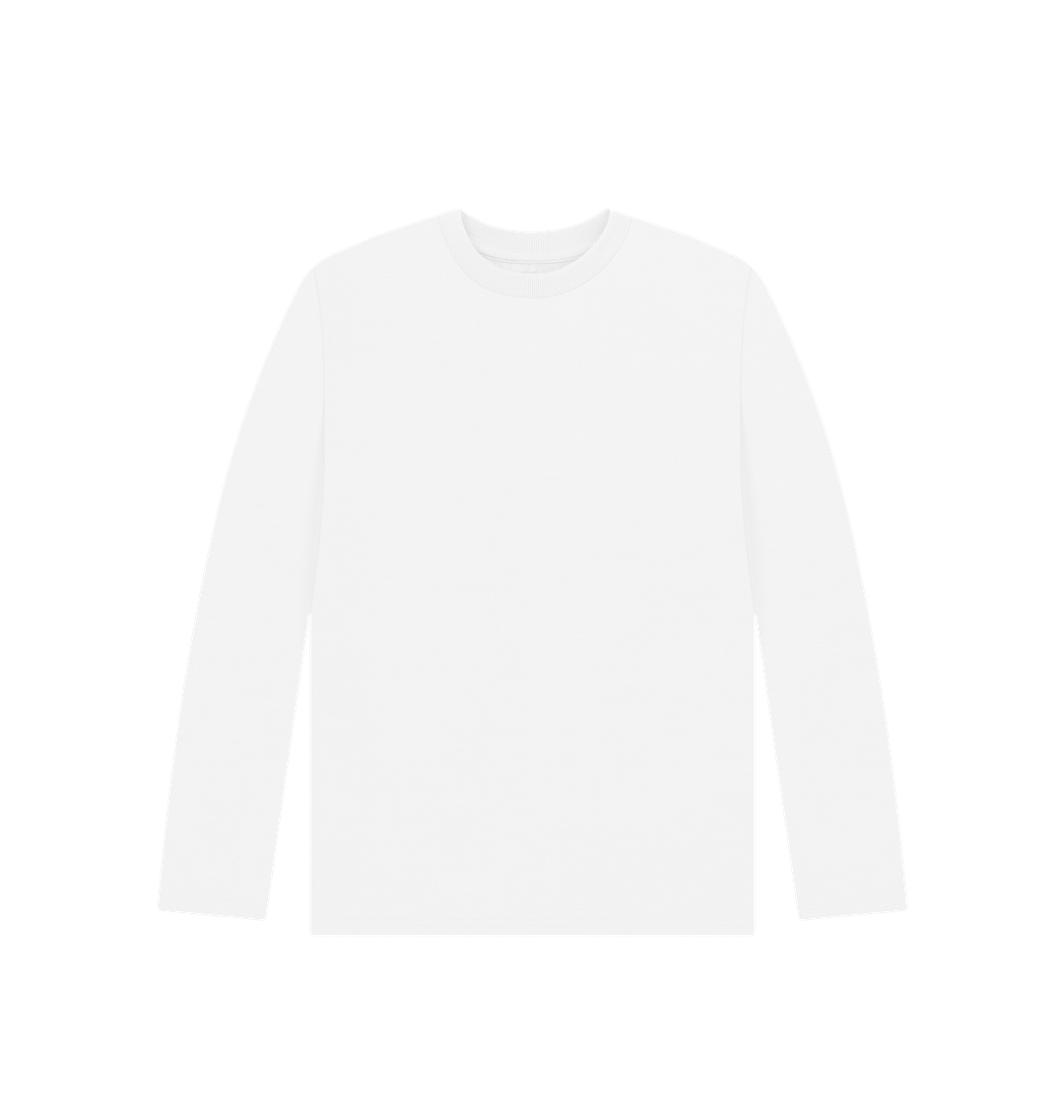 White Printed Kids T-Shirt Front